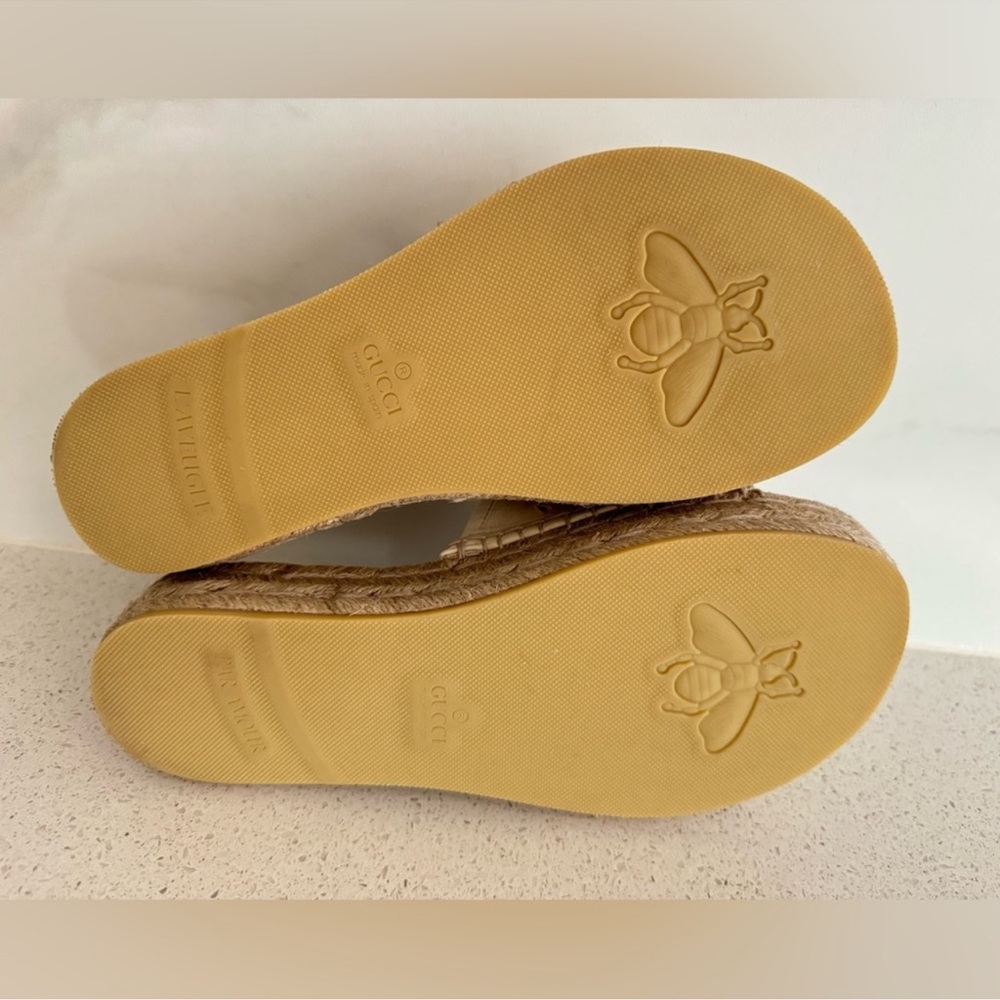 GUCCI Damita Espadrille Slide Sandal EU 41 - Picture 2 of 6